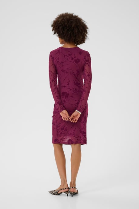 Jurk CUpalida Fitted wine - Image 2