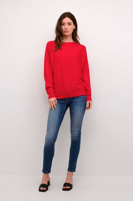 Pullover CUannemarie Oversize fit red - Image 2