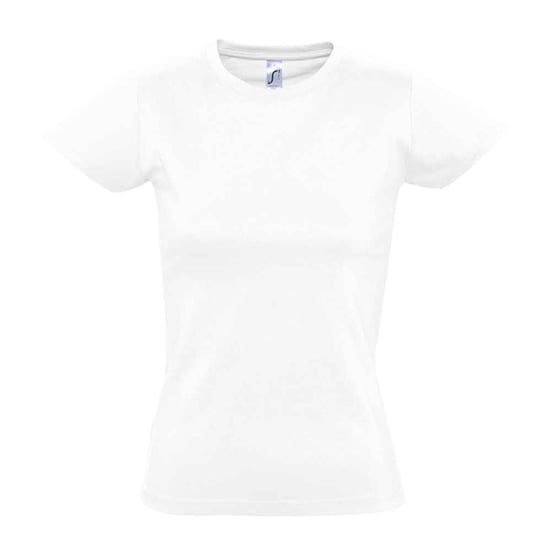 SOLS Dames/Dames Imperial T-shirt met korte mouwen (Absoluut Wit) - Image 1