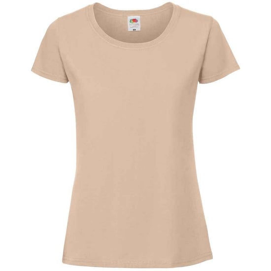 Fruit Of The Loom Vrouwen / Dames Fit Ringgesponnen Premium Tshirt (Woestijnzand) - Image 1