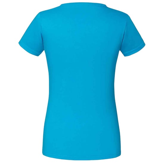 Fruit Of The Loom Vrouwen / Dames Fit Ringgesponnen Premium Tshirt (Azuurblauw) - Image 2