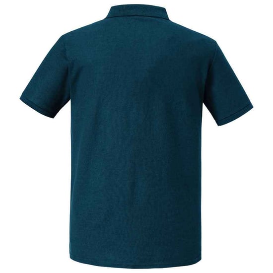 Russell Heren Authentiek Piqué Poloshirt (Benzineblauw) - Image 2