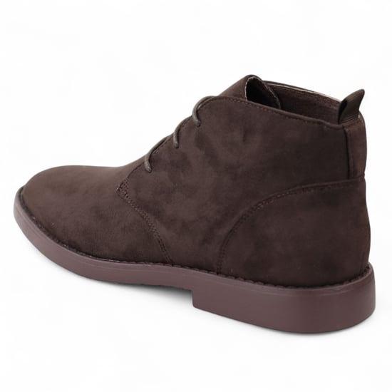 Bruine Premium Desert Style Suède Chukka Boots voor Heren - Image 4