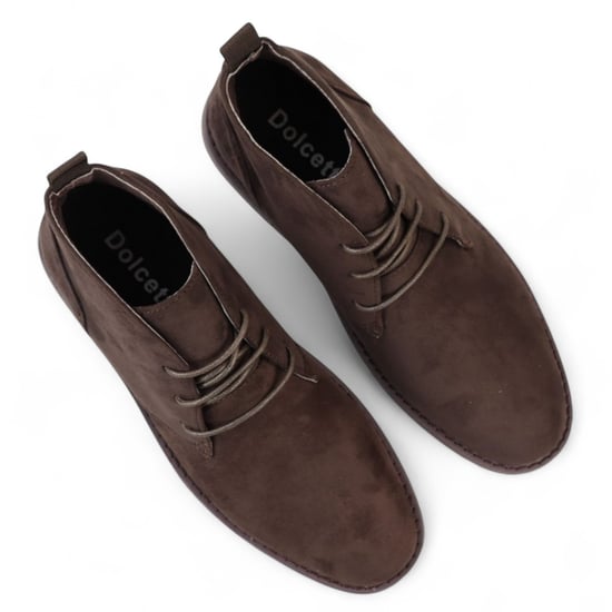 Bruine Premium Desert Style Suède Chukka Boots voor Heren - Image 5