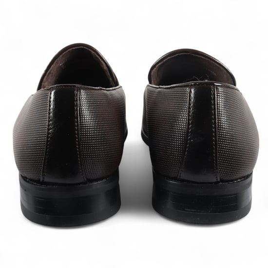 Heren bruine klassieke kwastloafers formele schoenen - Image 6