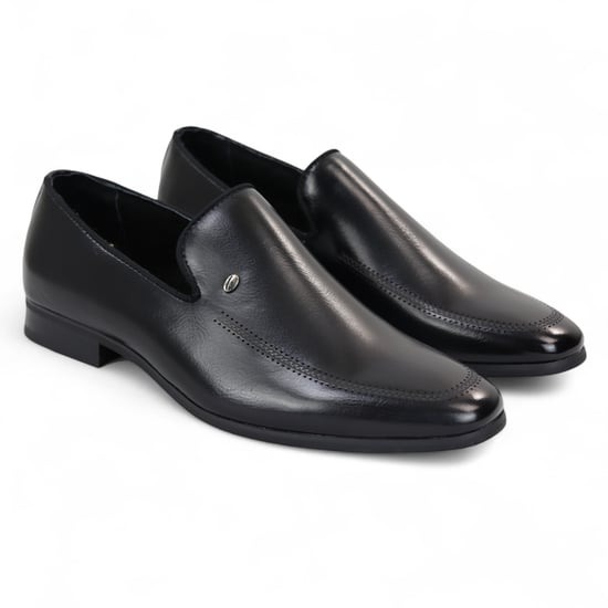 Bruine klassieke instappers voor heren, formele schoenen - Image 2