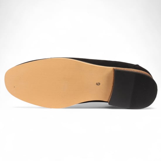 Zwarte suède loafers voor heren, lichtgewicht instappers en casual schoenen - Image 6