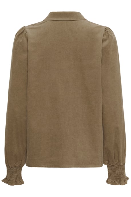 Blouse met lange mouwen CUrhaena Relaxed fit brown - Image 5