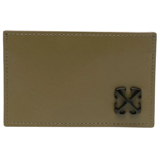 Off-white Jitney Simple Card Case Militaire Groene Accessoires - Image 1