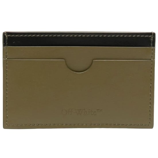 Off-white Jitney Simple Card Case Militaire Groene Accessoires - Image 2