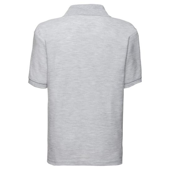 Fruit of the Loom Kinder/Kinder 65/35 Effen Piqué Poloshirt (Heide Grijs) - Image 2