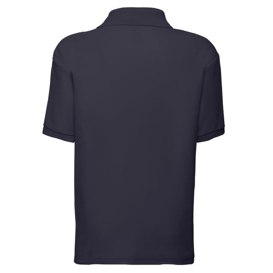 Fruit of the Loom Kinder/Kinder 65/35 Effen Piqué Poloshirt (Deep Navy) - Image 2