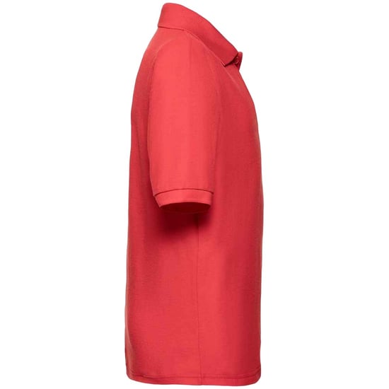Fruit of the Loom Kinderen /Kinder Poly/ Katoen Piqué-Poloshirt Voor Kinderen. (Rood) - Image 3