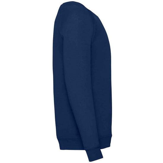 Fruit of the Loom Klassiek Raglan Sweatshirt voor kinderen/Kinderen (Deep Navy) - Image 3