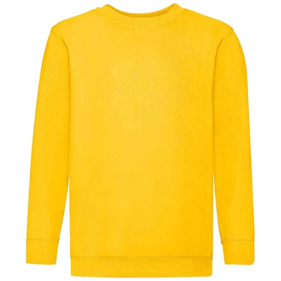 Fruit of the Loom Kids / Kinderen Klassieke Drop Schouder Sweatshirt (Zonnebloem) - Image 1