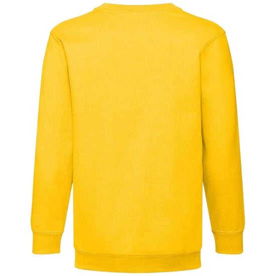 Fruit of the Loom Kids / Kinderen Klassieke Drop Schouder Sweatshirt (Zonnebloem) - Image 2