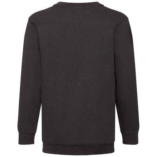 Fruit of the Loom Kids / Kinderen Klassieke Drop Schouder Sweatshirt (Zwart) - Image 2