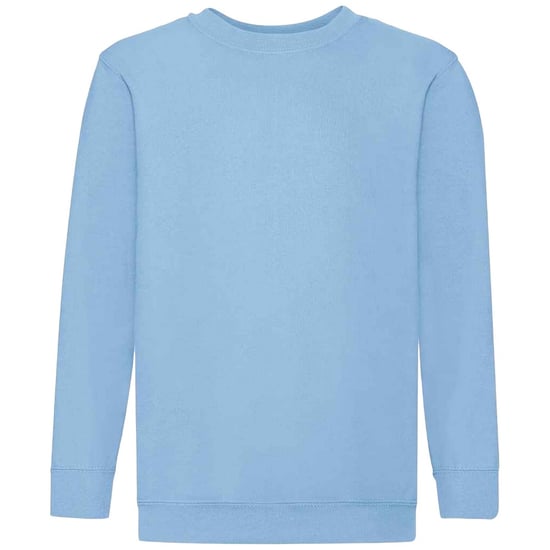 Fruit of the Loom Kids / Kinderen Klassieke Drop Schouder Sweatshirt (Hemelsblauw) - Image 1