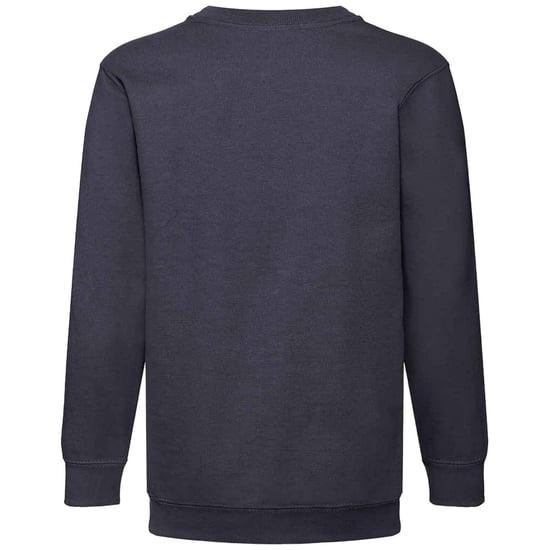 Fruit of the Loom Kids / Kinderen Klassieke Drop Schouder Sweatshirt (Deep Navy) - Image 2