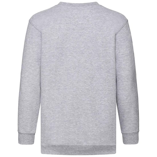 Fruit of the Loom Kids / Kinderen Klassieke Drop Schouder Sweatshirt (Heide Grijs) - Image 2