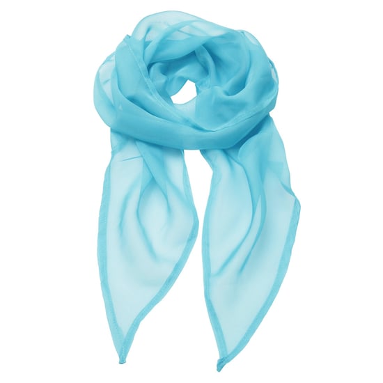 Premier Dames/vrouwenwerk Chiffon Formele Sjaal (Turquoise) - Image 1