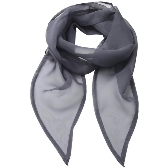 Premier Dames/vrouwenwerk Chiffon Formele Sjaal (Staal) - Image 1