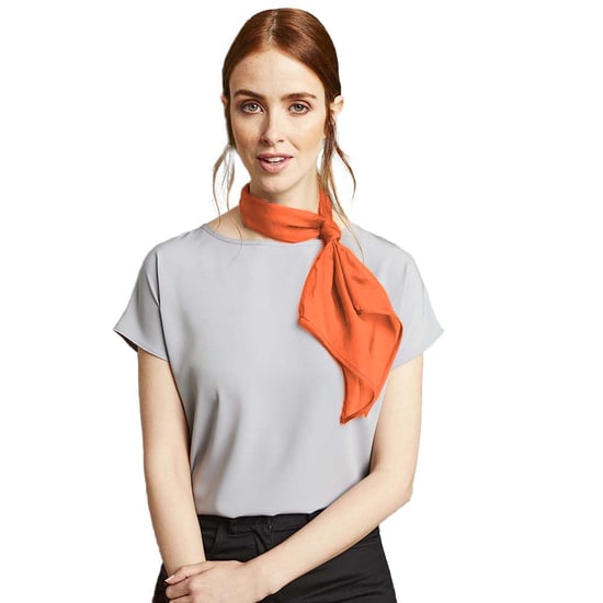 Premier Dames/vrouwenwerk Chiffon Formele Sjaal (Terracotta) - Image 2