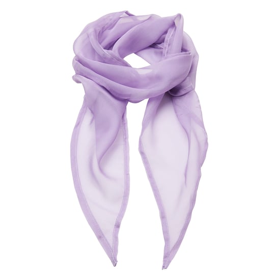 Premier Dames/vrouwenwerk Chiffon Formele Sjaal (Lila) - Image 1
