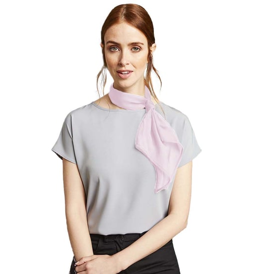 Premier Dames/vrouwenwerk Chiffon Formele Sjaal (Roze) - Image 2