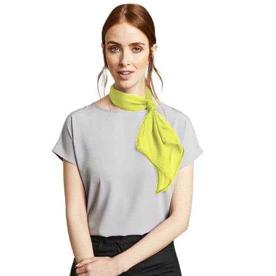 Premier Dames/vrouwenwerk Chiffon Formele Sjaal (Kalk) - Image 2
