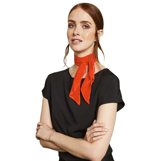 Premier Dames/vrouwenwerk Chiffon Formele Sjaal (Oranje) - Image 2