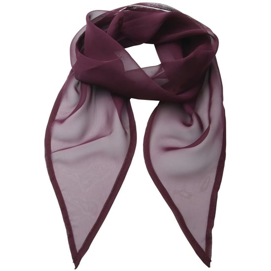 Premier Dames/vrouwenwerk Chiffon Formele Sjaal (Aubergine) - Image 1