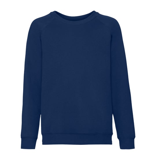 Fruit of the Loom Klassiek Raglan Sweatshirt voor kinderen/Kinderen (Marine) - Image 1