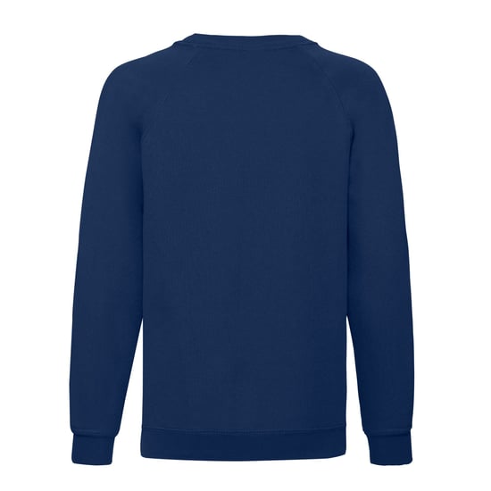 Fruit of the Loom Klassiek Raglan Sweatshirt voor kinderen/Kinderen (Marine) - Image 2