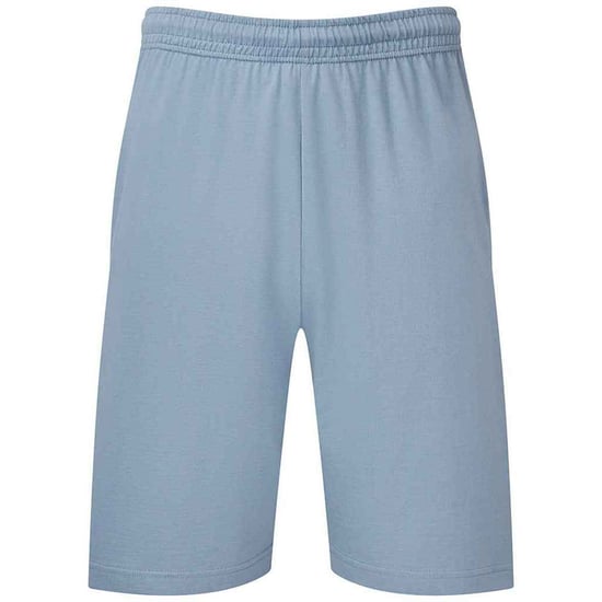 Fruit of the Loom Heren Iconic 195 Jersey Shorts (Mineraalblauw) - Image 1