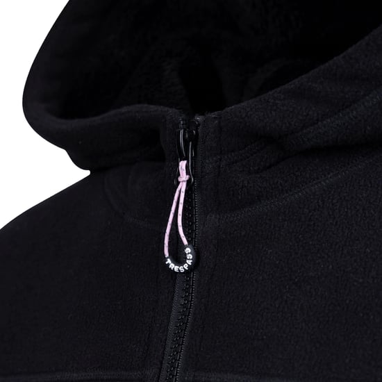 Trespass Dames/Dames Backstay Fleece Jas (Zwart) - Image 5