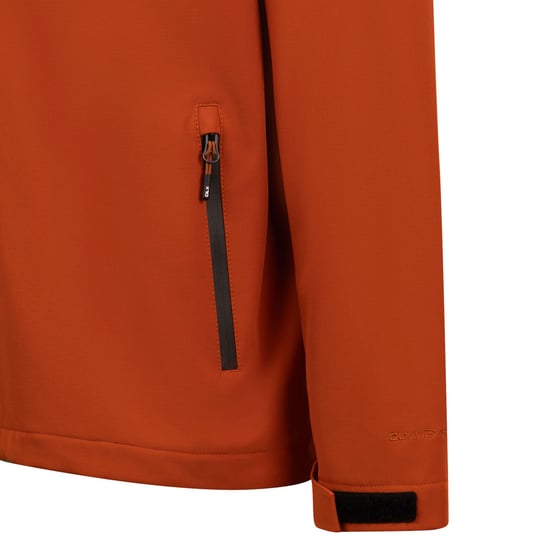 Trespass Heren Durand DLX Soft Shell Jas (Gebrande sinaasappel) - Image 3