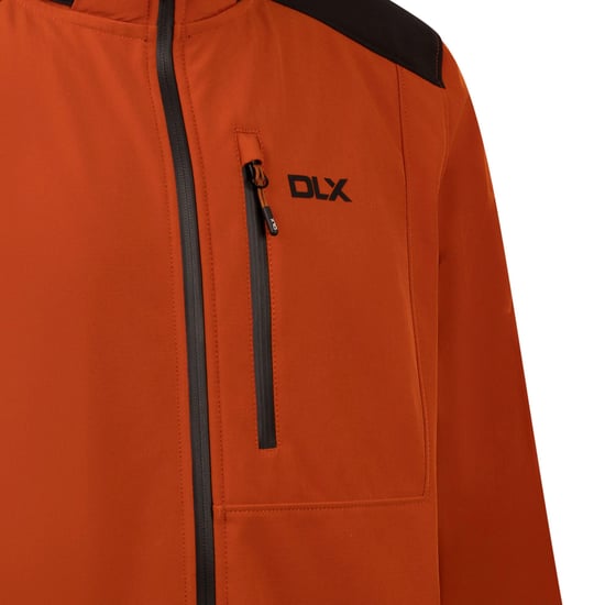 Trespass Heren Durand DLX Soft Shell Jas (Gebrande sinaasappel) - Image 6