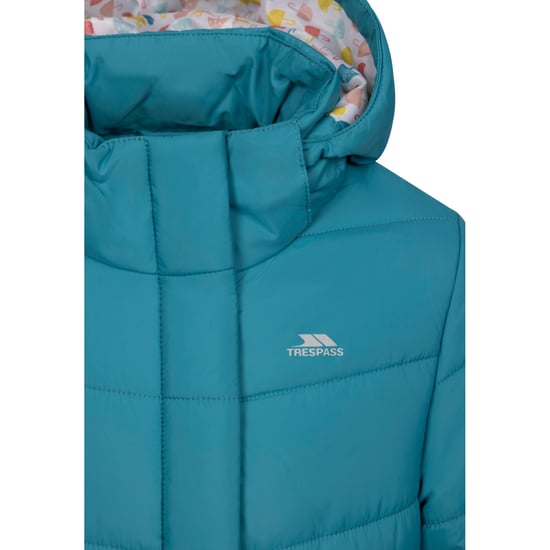 Trespass Meisjes Ellster Jas (Licht Teal) - Image 3