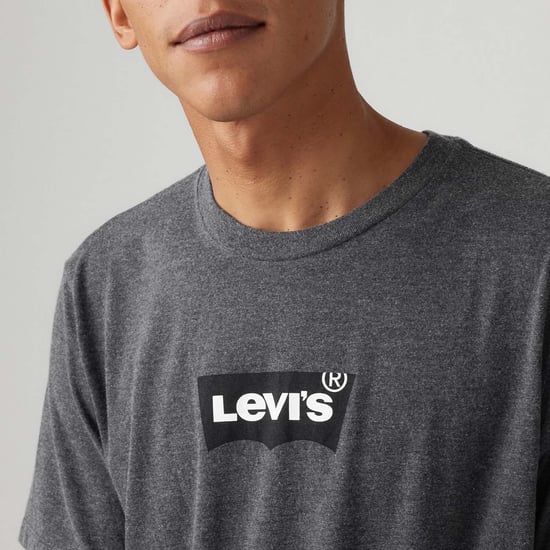 Heren Levis Classic Grafisch T-shirt in Zwart - Image 3