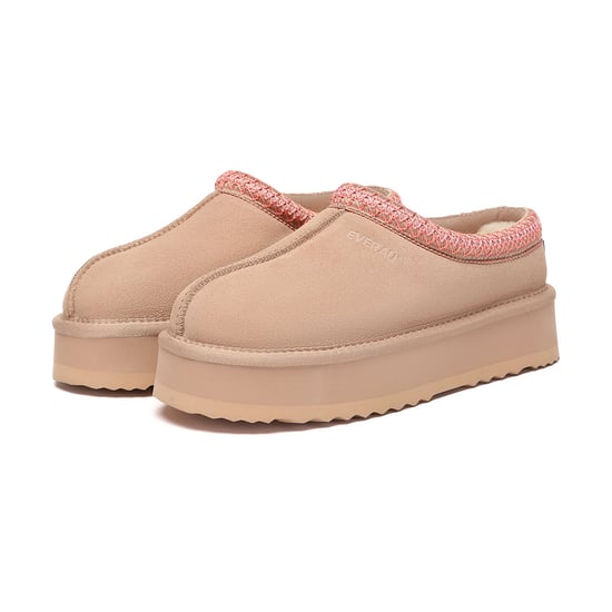 EVER AU Australië Vrouwen Wonga Leren Platform Slippers - Image 3