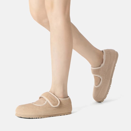 EVER AU Australië Vrouwen Teal Verstelbare Band Sheepskin Slippers - Image 2