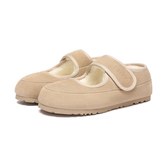 EVER AU Australië Vrouwen Teal Verstelbare Band Sheepskin Slippers - Image 4