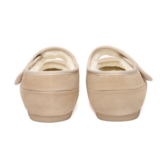 EVER AU Australië Vrouwen Teal Verstelbare Band Sheepskin Slippers - Image 5