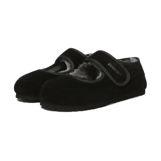 EVER AU Australië Dames Teal Verstelbare Band Schapenvacht Slippers - Image 4