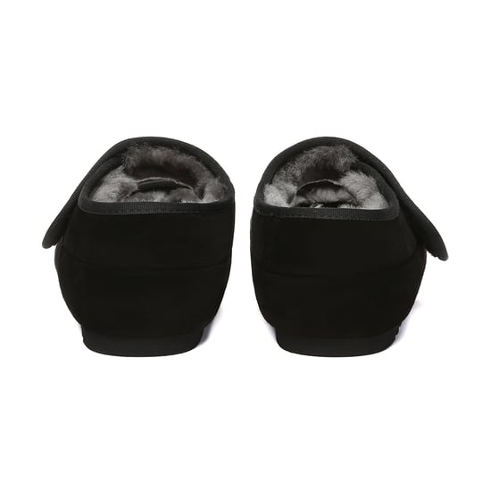 EVER AU Australië Dames Teal Verstelbare Band Schapenvacht Slippers - Image 5