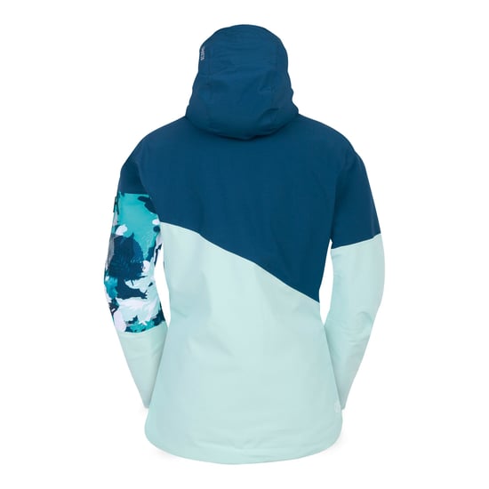 Dare 2B Dames/Dames Bladprint Ski-jas (Maanlicht Denim/Water Ballet) - Image 2