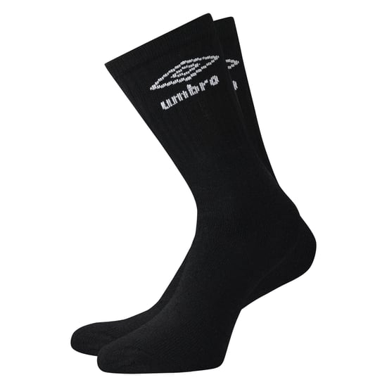 Umbro Herenbemanningsleden Sokken (Pakket van 3) (Zwart/Wit) - Image 1