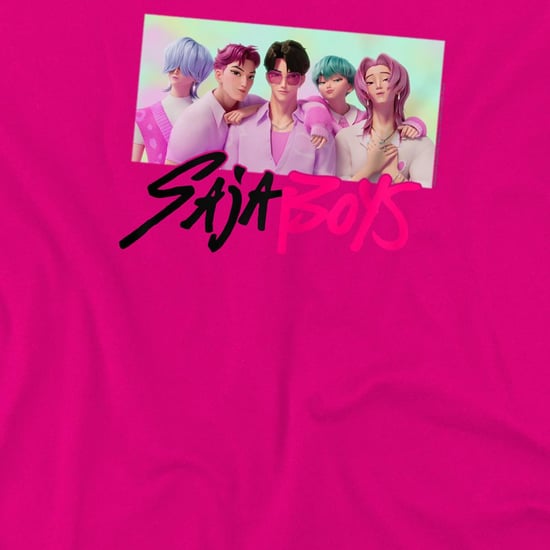 K-Pop Demon Hunters Kinder/Kids Saja Jongens Fotolijst T-shirt (Fuchsia) - Image 2