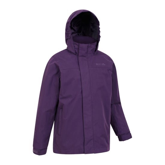 Mountain Warehouse Waterdichte zonnejack voor kinderen (Bes) - Image 3
